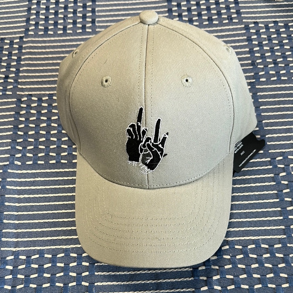 Gray Baseball Cap